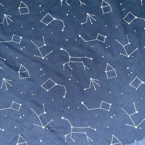 Woolino navy and gray toddler blanket